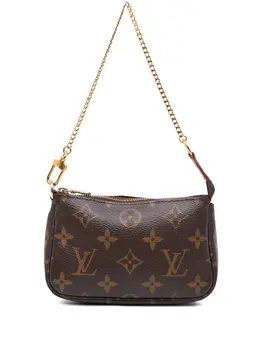 Louis Vuitton Pre-Owned: Коричневая сумка 