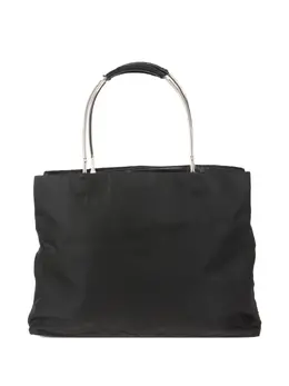 Prada Pre-Owned: Чёрная сумка-шоппер 