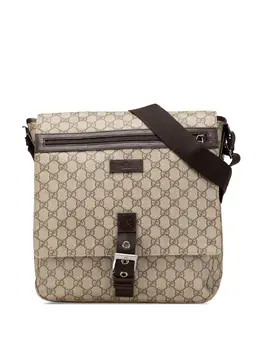 Gucci Pre-Owned: Коричневая сумка через плечо 