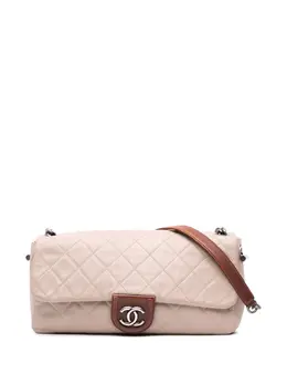 CHANEL Pre-Owned: Коричневая сумка 