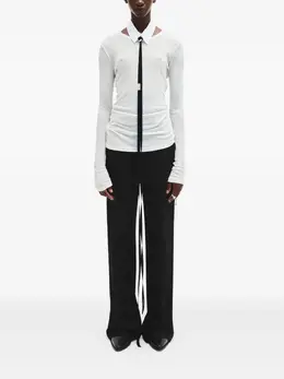 Ann Demeulemeester: Рубашка с воротником 