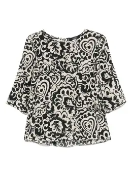Weekend Max Mara: Чёрная блуза 