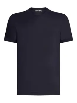 Dolce & Gabbana: Шёлковая футболка  T
