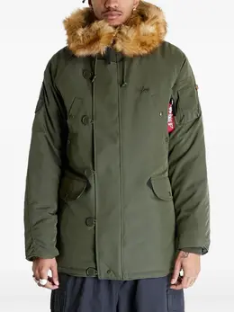 Alpha Industries: Зелёная куртка 