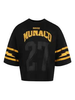 RHUDE: Футболка с принтом 
