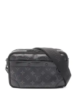 Louis Vuitton Pre-Owned: Чёрная сумка 