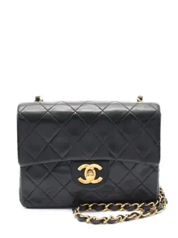 CHANEL Pre-Owned: Чёрная сумка 