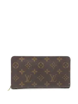 Louis Vuitton Pre-Owned: Коричневый кошелёк 