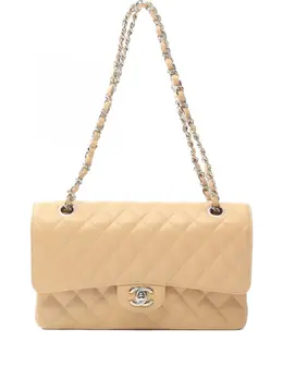 CHANEL Pre-Owned: Бежевая сумка 