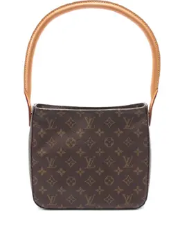 Louis Vuitton Pre-Owned: Коричневая сумка 