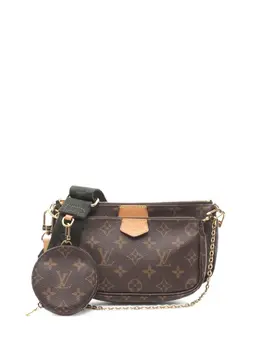 Louis Vuitton Pre-Owned: Коричневая сумка 