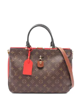 Louis Vuitton Pre-Owned: Коричневая сумка 