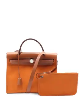 Hermès Pre-Owned: Оранжевая сумка 