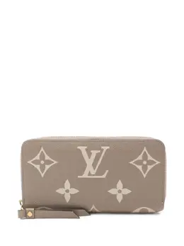 Louis Vuitton Pre-Owned: Бежевый кошелёк 