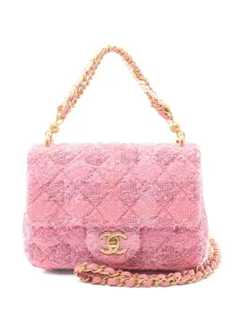 CHANEL Pre-Owned: Розовая сумка 