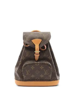 Louis Vuitton Pre-Owned: Коричневый рюкзак 