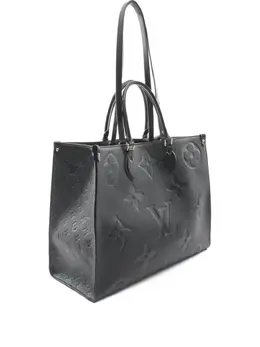 Louis Vuitton Pre-Owned: Чёрная сумка 