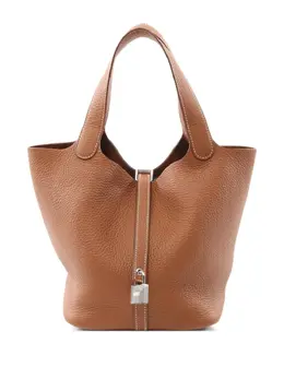 Hermès Pre-Owned: Светлая сумка-шоппер 