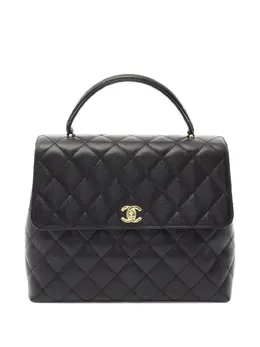 CHANEL Pre-Owned: Чёрная сумка 