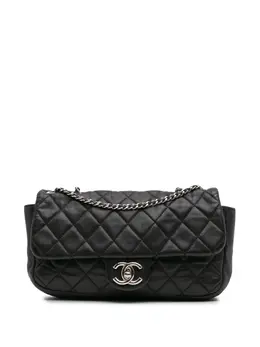 CHANEL Pre-Owned: Чёрная сумка 