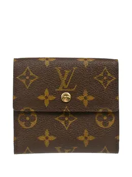 Louis Vuitton Pre-Owned: Коричневый кошелёк 