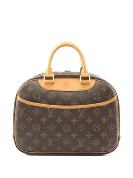 Louis Vuitton Pre-Owned: Коричневая сумка-шоппер 