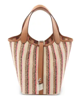 Hermès Pre-Owned: Бежевая сумка-шоппер 