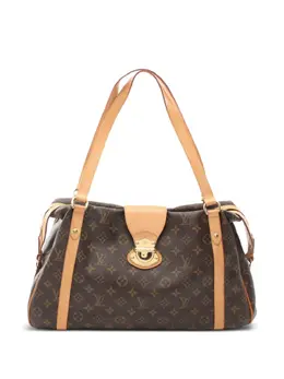 Louis Vuitton Pre-Owned: Коричневая сумка 