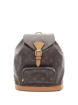 Louis Vuitton Pre-Owned: Коричневый рюкзак 