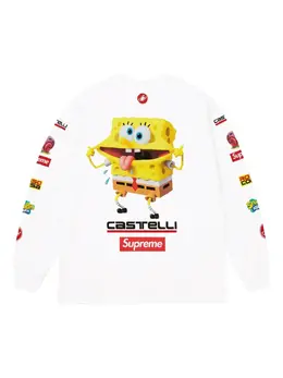 Supreme: Белая футболка 