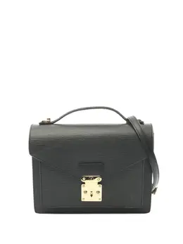 Louis Vuitton Pre-Owned: Чёрная сумка 