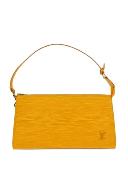 Louis Vuitton Pre-Owned: Жёлтая сумка 