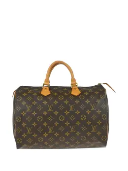 Louis Vuitton Pre-Owned: Коричневая сумка 