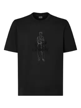 C.P. Company: Чёрная футболка 