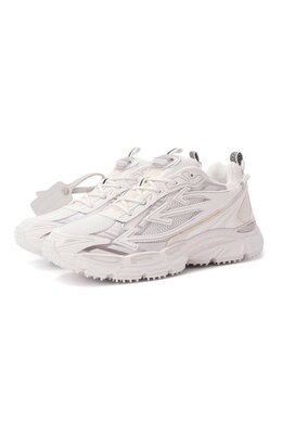 Off-White: Белые кроссовки 
