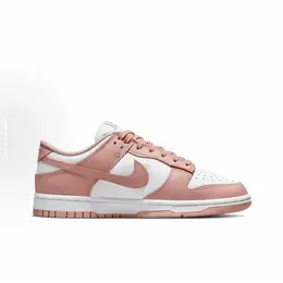 NIKE: Розовые кроссовки  Dunk Low