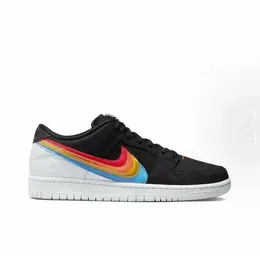 NIKE: Чёрные кроссовки  SB Dunk Low Pro