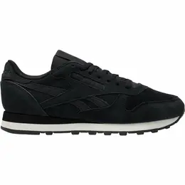 Reebok: Чёрные кроссовки  Classic Leather