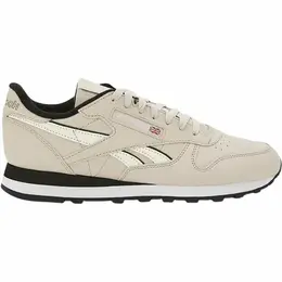Reebok: Бежевые кроссовки  Classic Leather