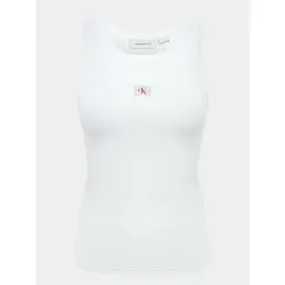 Calvin Klein Jeans: Белая майка 
