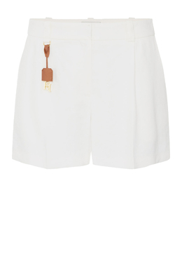 ELISABETTA FRANCHI: Белые шорты 