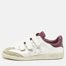 Isabel Marant: Белые кроссовки  Beth