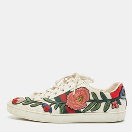 Gucci: Белые кроссовки  Ace