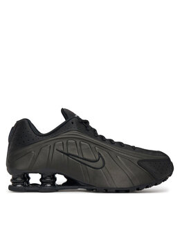 Nike: Чёрные кроссовки  Shox R4