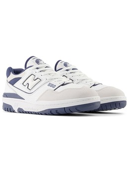 New Balance: Белые кроссовки  550