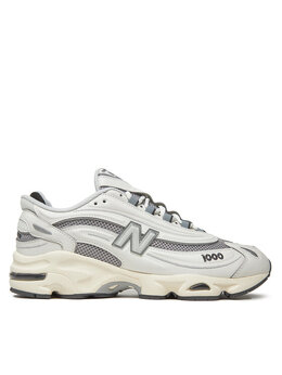 New Balance: Бежевые кроссовки 