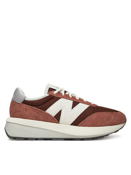 New Balance: Коричневые кроссовки 