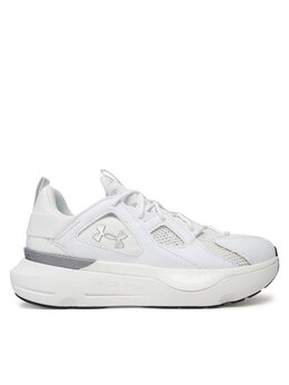 Under Armour: Белые кроссовки 