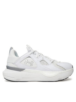 Under Armour: Белые кроссовки 