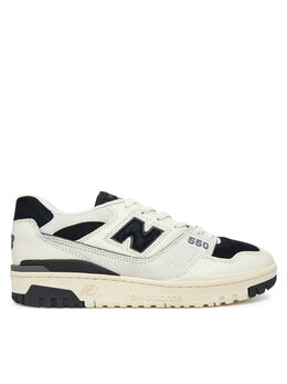 New Balance: Бежевые кроссовки 